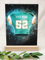 Miami Fanartikel Acryl Tafel - Personalisiertes Geschenk, Football, American Football, Geschenke Jungen, Fanartikel, Fanartikel Kinder, Fan Geschenke, Miami Trikot für Miami-Fans