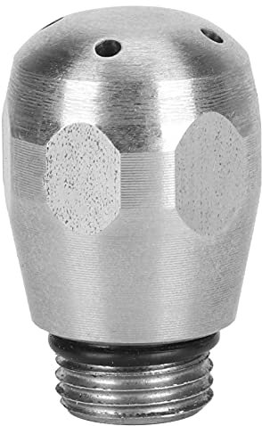 Kuuleyn Steam Nozzle Tip Spout,4 hole steam tip,Coffee Machine Steam Nozzle,Multiple Holes Tip Universal Stainless Steel Nozzle Replacement Accessory Espresso Machine Parts