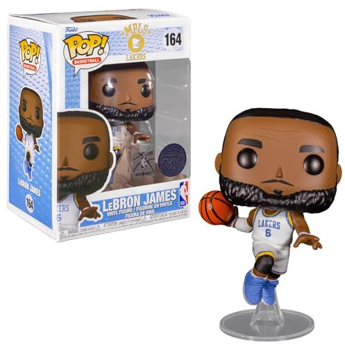 Pop! NBA Basketball - Lebron James L.A. Lakers #6 (Blue TB) Special Edition