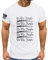Herren Independence Day Flag Print Freizeit Sport Bequemes atmungsaktives schweißabsorbierendes Kurzarm-T-Shirt mit Rundhalsausschnitt Kleine Brille (Weiß #4,Weiß #4)