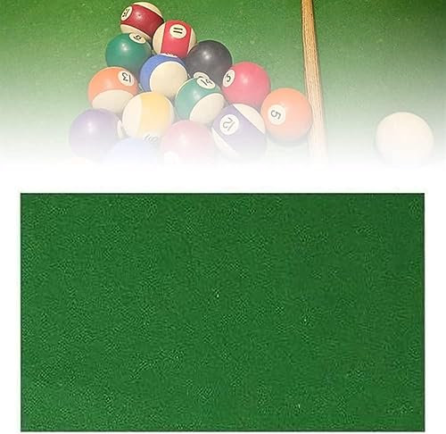 FUYAO Billardtisch Filz, Billardtuch mit 7ft/8ft/9ft/11ft, Snooker -Tischtuch Filz, Innensporttischtuch, 4 Farben für die Wahl
