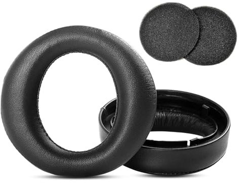 TaiZiChangQin Almohadillas de repuesto compatibles con Sony New Gold Wireless Playstation PS4 versión 2018 CUHYA-0080, almohadillas de piel con proteína