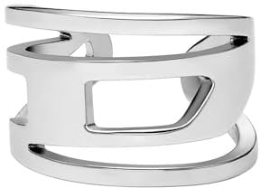 Diesel DX1532040 Herren Ohrringe Edelstahl Silber One Size, Edelstahl, Ohne Edelstein, DX1532040, Einheitsgröße, Edelstahl, Kein Edelstein