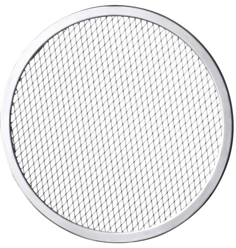 Bandeja Para Pizza Con Agujeros Bandeja Para Pizza De 8 Inch Bandeja Para Pizza Para Horno Bandeja Para Pizza Redonda Con Agujeros Bandeja Para Pizza De Aleación De Aluminio Antiadherente Suave De Gra