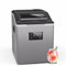 Klarstein FrostMaster Eiswürfelmaschine - 40 kg/Tag, 34 Eiswürfel in 15 Min, Edelstahl, LED-Bedienfeld, Eisportionierer, Eiswürfelbereiter, Ice Maker, Eiswürfelspender