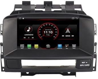 Yurefax Lecteur DVD de Voiture Android 10.0 avec système Audio GPS Astra J Lien Miroir Dab OBD TPMS DVR WiFi 3G 4G Prise en Charge Lecteur multimédia de Voiture