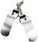 Kisangel 2pcs Bike Trailer Clips Clamps Rear Rack Bike Seat Carrera Bike Parts Bike Saddle Bike Tool Bike Rack Road Hooks Trailers Cargo Rack Front Bike Wall Mounts Aluminum Alloy Silver