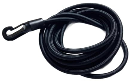 Amagogo Zuggürtel für Rudergerät, elastisches Seil, Sportbefestigung, Fitnessstudio, einfach zu bedienen, 3 m Länge, Ersatz, praktisches Zubehör