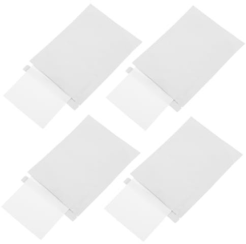 COMPUKAS 4-teilige Reinigungsblätter Für Scheckscanner Zur Effizienten - Und Ölentfernung. Tragbare Reinigungskarten Für Finanzbüros, Geldautomaten Und Verkaufsautomaten.