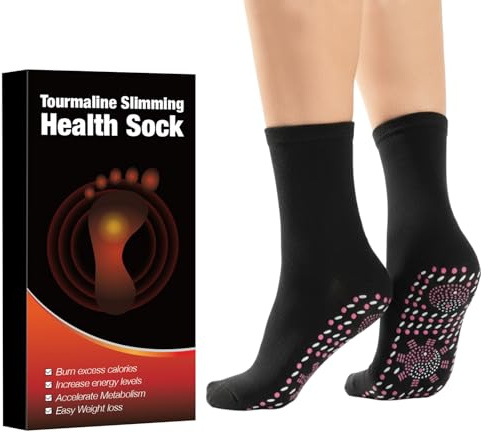 Heated Ski Socks – Foot Warmer with Reducing Massage – Thermal Socks with Heating, for Fishing, Hiking, Cycling, Walking, Outdoor Work, Skating, Skiing, Camping