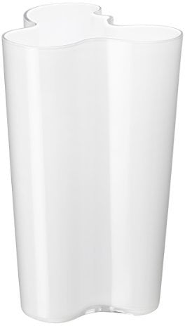 Iittala Vase Aalto 251 mm Blanc en Verre