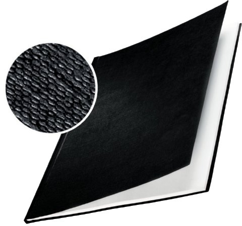 Leitz 73940095 Buchbindemappe impressBIND, Hard Cover, A4, 17,5 mm, 10 Stück, schwarz