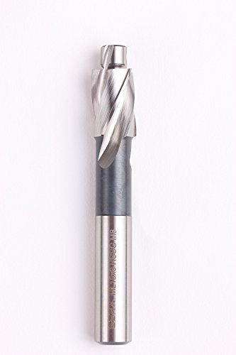 Svasatore piatto, filettatura M8, con perni guida HSS, DIN 373