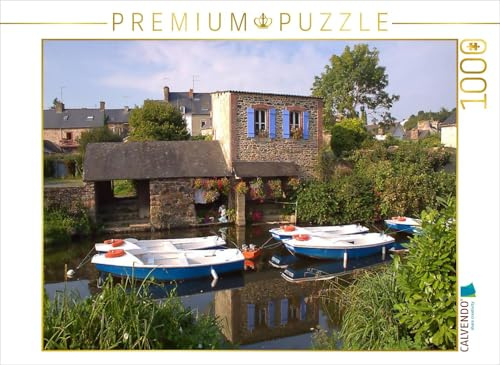 CALVENDO Puzzle Pontrieux | 1000 Teile Lege-Größe 64 x 48 cm Foto-Puzzle für glückliche Stunden