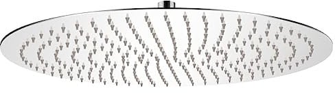 vidaXL Soffione in Acciaio Inox Miscelatore Pioggia 50 cm Rotondo Testa Doccia