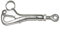 FP INOX Haken Karabiner Pelikane 72 mm M6 Edelstahl 316
