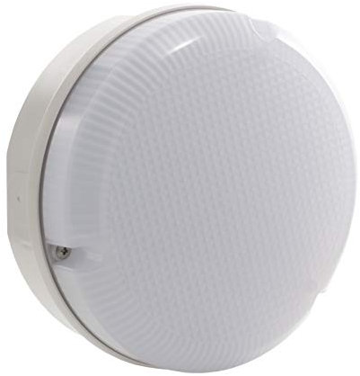 Luceco LED Mosi Bulkhead Round 290 mm 1150LM 11W IP65 4000K White Standard