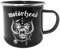 KlangUndKleid.de Z888695 Motörhead Tasse WARPIG Emaille Kaffeebecher, 1 Stück (1er Pack)