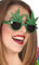 ATOSA 48867 Brille mit Marihuana-Blättern