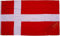 Top Qualität - Flagge DÄNEMARK Danmark Denmark Fahne, 90 x 150 cm, EXTREM REIßFEST, Keine BILLIG-CHINAWARE, Stoffgewicht ca. 100 g/m², sehr robust, extra starke Messing-Ösen