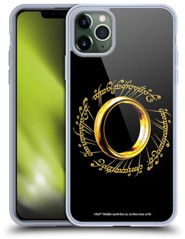Head Case Designs Licenciado Oficialmente The Lord of The Rings The Fellowship of The Ring Un Anillo Gráficos Carcasa de Gel de Silicona Compatible con Apple iPhone 11 Pro MAX