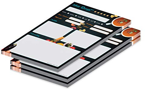 PRICARO Rezeptblock Buon Appetito, A5, 3 Stück