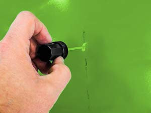 MP Essentials E-Tech Car Bodywork, Wheels & Appliances Touch Up Paint Pen Sticks | Available in 20 Colours (Lime Green)