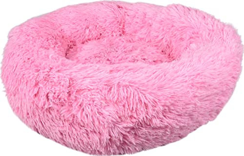 Flamingo Coussin pour Chien Krems Donut Rond Rose - diamètre 50cm
