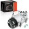 Frankberg Compressore dell'aria condizionata con frizione Diesel Compatibile con Classe A W169 A160CDI A180CDI A200CDI B-Class W245 B180CDI B200CDI Replace# 0022301411, olio preconfezionato