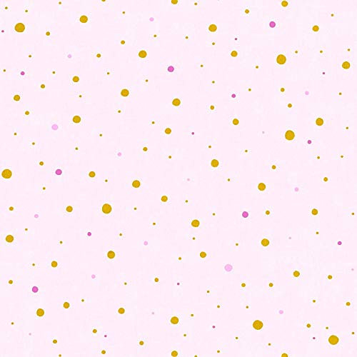 Tapete mit Punkten Tapete Kinderzimmer Grau Pink Rosa Vliestapete Grau Pink Rosa | Tapeten Online-Shop