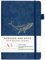 Avocado & Spice Notizbuch A4 Blanko – Zeichenblock A4 als Sketchbook A4, Notizblock usw. – A4 Scrapbook mit Geschenkbox, Samtbeutel, Lesezeichen, elastischem Band & Stifthalter, 200 Seiten, Blau