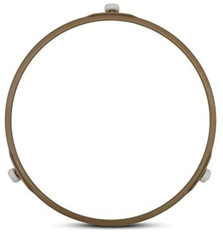 Universal Ersatz Drehring 18,9 cm für Mikrowellen Drehteller | Ø Rad 12 mm | Drehscheibe passend für AEG, Siemens, Bosch, Severin | Mikrowelle Drehteller Halter | Rollenring | Bodendüse
