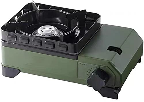 HYQNG Portable Butane Stove, Super-Power Camping Stove, Propane & Butane Dual Fuel, Portable Camping Grill Gas Stove, for Travel Picnic Barbecue BBQ Gas Grill