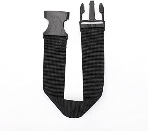 Maxtonser Tragbarer Gürtel Extender für Fanny Pack Strap Extension Gürteltasche Gürtel,Schwarz