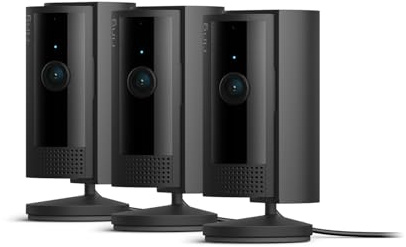 Ring Innenkamera (Indoor Camera 2. Gen.) | Überwachungskamera für den Innenbereich | 1080p-HD-Video, Privatsphäre-Sichtschutz, WLAN, ideal für Haustiere, zur Selbstinstallation | 3 Sicherheitskameras