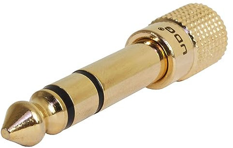 UDG Ultimate Headphone Jack Adapter Plug 3.5mm (1/8”) to 6.35mm (1/4”)