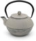 Bredemeijer graue gusseiserne Teekanne 1.1 Liter - Asia Gusskanne Jang mit Edelstahl-Teefilter-Sieb