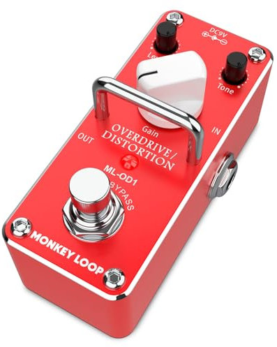 Monkey Loop ML-OD1 Pedal Efecto Overdrive para Guitarra