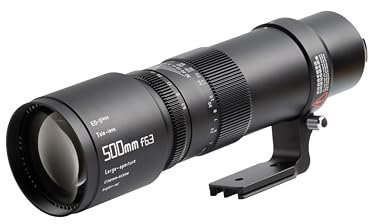TTArtisan Téléobjectif 500 mm F6.3 Corps métallique Compatible avec Monture Fuji X Noir