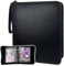 Jumbo XXL card Album für große Karten, Binder kompatibel mit Jumbo Karten, Abnehmbar 45 Seiten für eine Kapazität von 90 Karten Jumbo Oversized Card, Schwarzes PU-Leder Tragbar Jumbo Karten Album