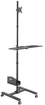 Equip 650171 17-32 Single Monitor Mobile Workstation