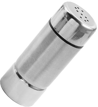 MOLUCKFU Edelstahl Gewürzgläser Salzstreuer Pfefferaufbewahrungsflaschen Küchenutensilien Mehrzweck-gewürzglas Salz Und Pfefferspender Gewürzaufbewahrungsflasche Platzsparend