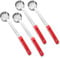 Rfeeuubft 2oz Portion Control Serving Spoons,Utensils Portion Control Slotted and Unslotted Portion Scoops for Weight Loss,Kitchen