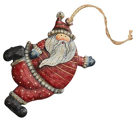 Alipis Anhänger Weihnachtsmann Weihnachtsbaum Deko Hängend Bunte Weihnachtsdeko Für Innen Außen Festliche Holiday Dekoration Geschenk