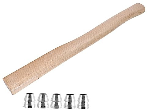 ibasenice 1 Satz Beilgriffe Ersatzkeil Für Lager Griff Handhaben Ersatz-axtgriffe Austausch des Beilstiels Keile Hatchet Axe Keil Für Werkzeug Axtgriff Metallkeil Stahl