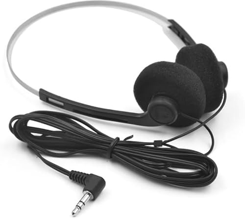 Yjemle Black Retro Over-Ear Earphones,Mini Stereo Lightweight Headphones with Cord, 80s 90s Vintage Headset Wired,Hi-Fi Stereo Earphone,Headphone,for Most Mobile Phones Playback Pevices Headphones