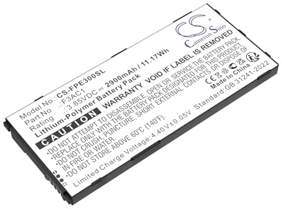 TECHTEK Batteria 2900mAh compatibile con [Fairphone] Fairphone 3, Fairphone 3+ sostituisce F3AC1