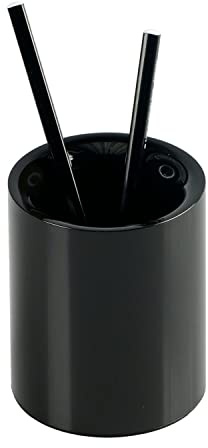arlac® Stifteköcher pen-fox/226.01 80x80x100 mm schwarz Kunststoff
