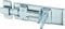 ABUS Schiebe-Riegel 300/120, Korrosionsschutz, 120mm, 33691