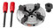 Valex Mandrino a 4 Griffe Autocentranti e Reversibili, 125mm Diametro, 85mm-145mm Apertura